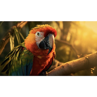 Realistic Parrot Canvas